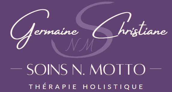 Logo de la société Soins N. MOTTO, thérapie holistique exercée par Germaine Christiane praticienne de La Trame thérapeutique